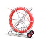 11mm Flexible Underground Cable Tools Rubber Wheel Fiberglass Snake Rod for sale