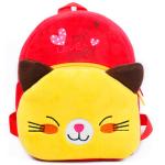 3 Years Old Cat Child Stuffed Animal Backpack Kindergarten Custom Plush Bag for sale