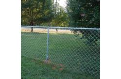 China Hot Dipped Galvanized Chain Link Fence PVC Coated 50ft Length supplier