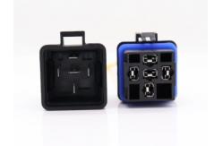 China 24Vdc 4 Pin 5Pin 5 Pin 24V 12V Auto Relay Waterproof With Socket supplier