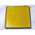 CIQ Certificate Technicolor Square Ceramic Dinner Plate