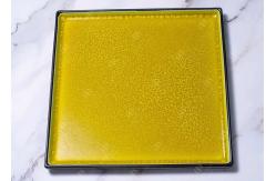 China CIQ Certificate Technicolor Square Ceramic Dinner Plate supplier