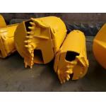 Foundation Drilling Tools Double Bottom Clay Drill Bucket Rock Drill Bits Auger
