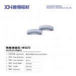 Super High Energy Wet Pressed Permanent Magnet Ferrite For Motorcycle Motor W1173 for sale