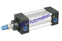 China SI Φ32-200mm Double Acting Pneumatic Air Cylinders Equipment with 20mm 26mm Cushion supplier