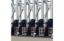 China Modern SS Automatic Retractable Gate 740W Electric Sliding Main Entrance Gate supplier