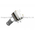 18 Detent Digital Rotary Encoder With Push Switch 8mm Metal Shaft Sealed Type for sale
