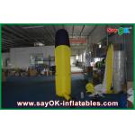Inflatable Start Line Yellow Inflatable Archways Long Distance Running Inflatable Race Arch
