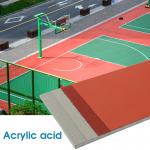 8mm Thickness Acrylic Tennis Court Flooring Material Abrasion Resistance for sale