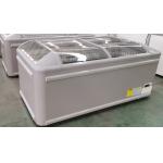 Horizontal Combined Island Freezer With Sliding Glass Door for sale
