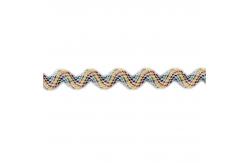 China Oeko-Tex 100 1.5cm  Dress Metallic  Rick Rack Trim supplier