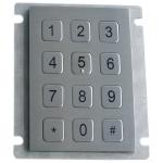 IP65 RS232 explosion proof stainless steel numeric keypad for gas machine for sale