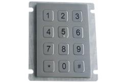 China IP65 RS232 explosion proof stainless steel numeric keypad for gas machine supplier