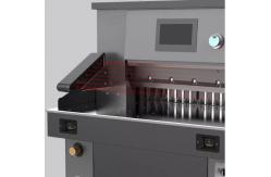 China H498T Hydraulic Paper Cutter Machine With Touch Screen supplier