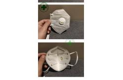 China Disposable Kn95 Mask With Valve Dust And Anti-Fog Breathable Mask Kn95 Mask supplier