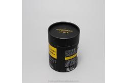 China Biodegradable Foil Inner Paper Tube Can Packaging With Metal Cover supplier