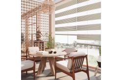 China Zebra Blackout Day And Night Blinds Fabric Light Adjustable 3m Width supplier