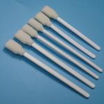106mm Disposable White PP Sticker Rectangle Sponge Swab Skin Antiseptic Medical Foam Swab Applicator for sale