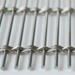 Aluminum Wall Cladding 2.0mm Decorative Wire Mesh 6x8cm for sale