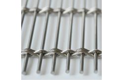 China Aluminum Wall Cladding 2.0mm Decorative Wire Mesh 6x8cm supplier