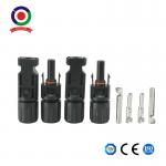 1000v Solar Panel Connectors , Mc4 Male And Female Connectors for sale
