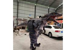 China Adult Simulation T-Rex Realistic Animatronic Dinosaur Costume supplier