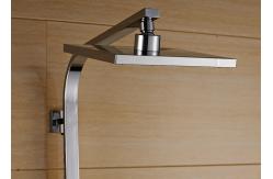 China Exposed Copper Thermostatic Shower Set 8 Inch ABS Handheld Head ROVATE supplier