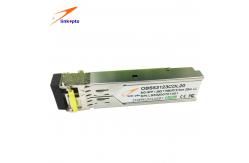 China LC Connector SFP 20km 1.25G BIDI Optical Module Transceiver supplier