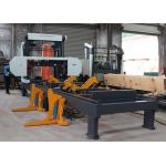 hydraulic automatic cnc bandsaw machine, band saw mills, cutting board wood