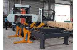 China Automatic Hydraulic Wood Band Sawmill, Hydraulic automation Log Bandsaw Mill Machine supplier
