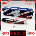 0445120167 Hot selling nozzle assembly common rail fuel injector 0445120167 for diesel engine for sale