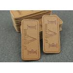Durable Custom Clothing Patches Leather Patches For Jeans Logo Printable for sale