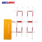 car parking and toll access control automatic articulated DC parking boom barrier gate with long range rfid reader for sale
