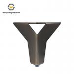 Wanjusheng Furniture Hardware Furniture Feet Metal Gun Black Table Legs Modern Sofa Legs for sale
