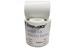 China Minilab Resin Coated Inkjet Luster Printing Photo Paper Roll 260g 65meters supplier