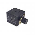 Angle Adjusting Goniometer Table Dovetail Travel Guide Black