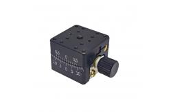China Angle Adjusting Goniometer Table Dovetail Travel Guide Black supplier