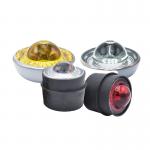 Aluminium and PC Solar Powered Red Embedded Cat Eyes LED Road Studs for Your Needs for sale
