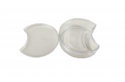 China Transparent Customized Size Acrylic box Containers 19.5*13*6.5cm supplier