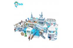 China Customizable Castle Indoor Playground Equipment For Play Center Easy Cleaning supplier