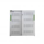 Knock Down Sliding Door Metal Filing Cabinets With Handle Lock for sale