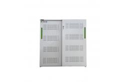 China Knock Down Sliding Door Metal Filing Cabinets With Handle Lock supplier