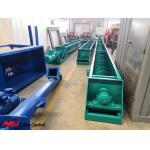 Fixed Or VFD Optional Screw Conveyor Auger Feeder Waste Management for sale
