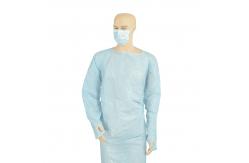 China Anti Dirt CPE Disposable Protective Clothing With Thumb Loop supplier