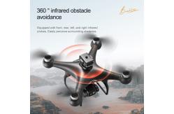 China Portable Drones Obstacle Avoidance Remote Control With Dual Camera Optical Flow UAV supplier