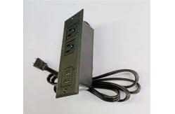 China Multi - Function Bed Furniture USB Charger Socket / Office Desk Sockets supplier