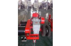 China 50KN Trailer Motorised Winches For Overhead Line Stringing supplier