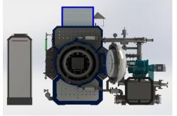 China Industrial High Temperature Sintering Furnace Plc Full Automation Control supplier