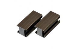 China Waterproof Powder Coated Aluminium Extrusions For Interior Door Frame supplier
