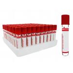 Red Top Vacuum Blood Collection Tube Micro Disposable Serum Clot Activator for sale